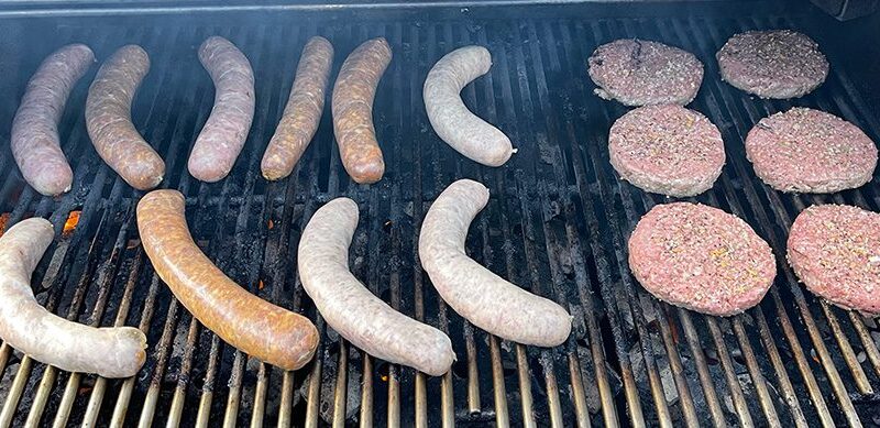 grill sausages grill sausages