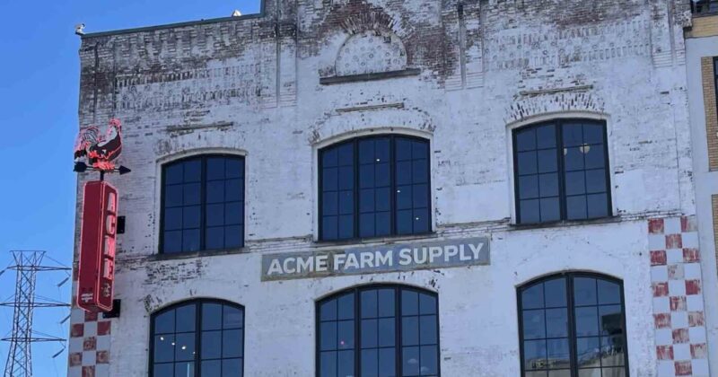 Acme Feed Seed front door