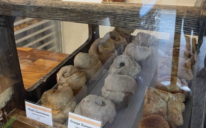 Five Daughters Bakery pastry window Five Daughters Bakery pastry window