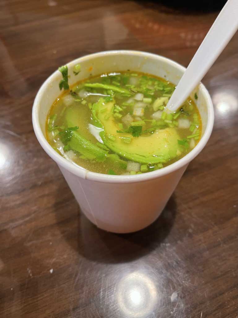 Lourdes chicken tortilla soup