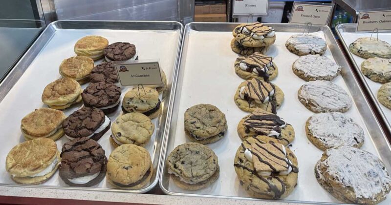 Marys Mountain Cookies window