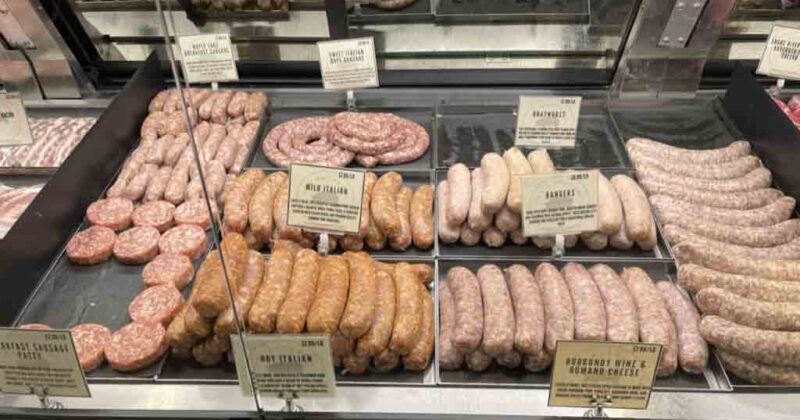 The Butchery sausages