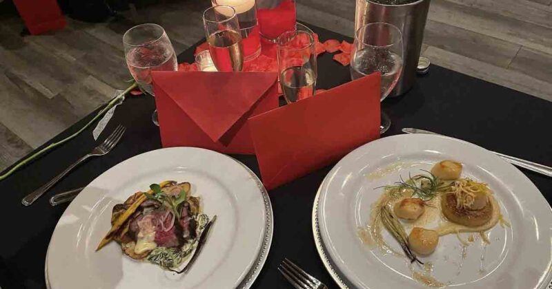 The Crossings dinner