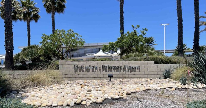 The Landings sign