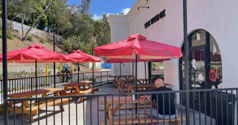The Wise Ox Butcher outdoor seating