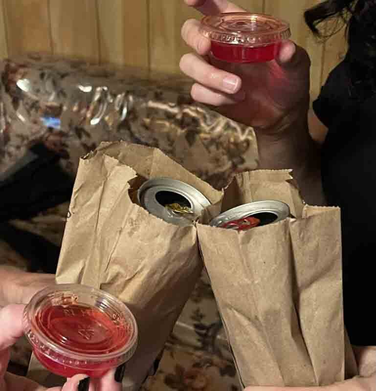 Trailer Park After Dark can beer