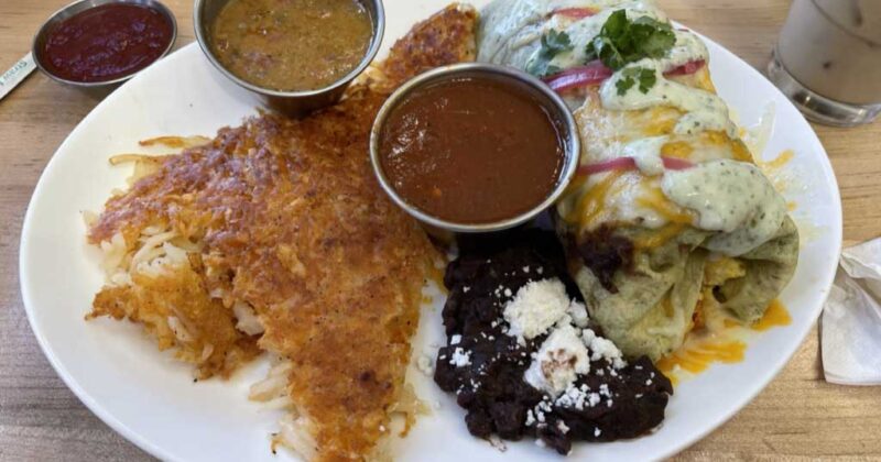 Urban Egg breakfast burrito
