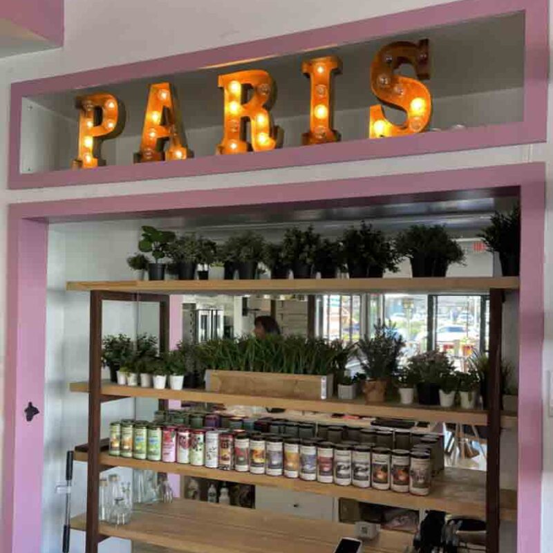 Versailles Cafe Pastries-Paris sign