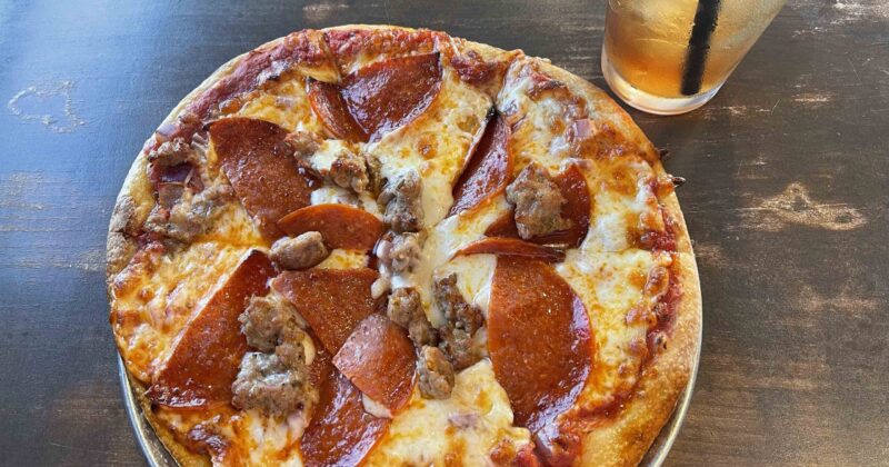 Crust Pizzeria pizza