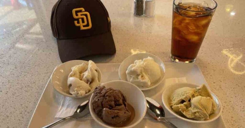 Del Lusso Pizza ice cream