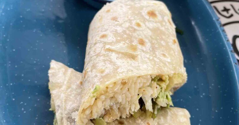Four Tunas Fish & Bar burrito