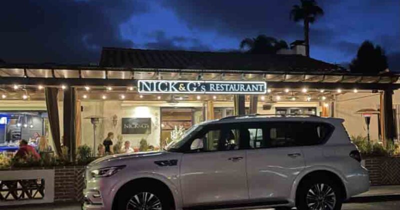 Nick and Gs entrance