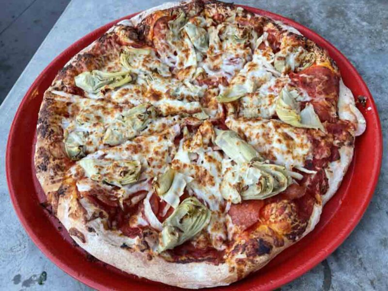Pizza Port Bressi Ranch pizza