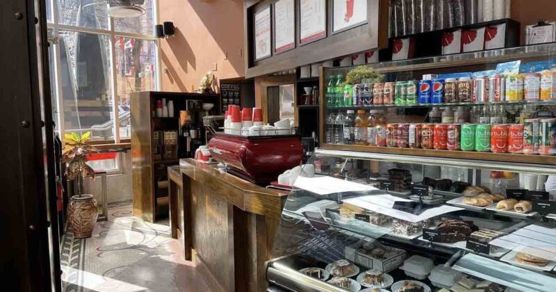 Take Five Cafe counter Take Five Cafe counter