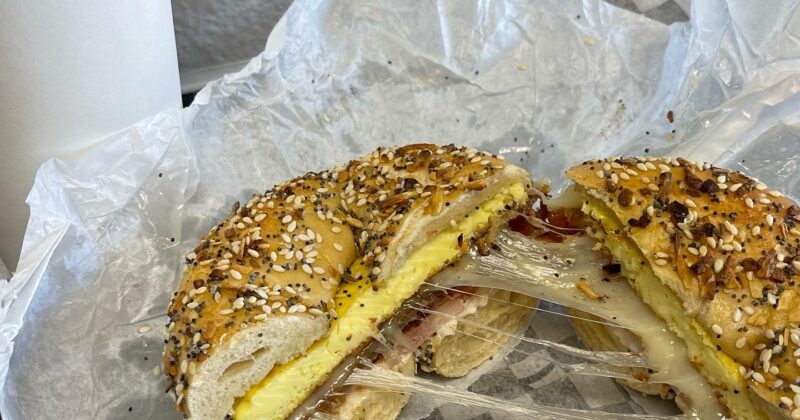 Coffee and Bagel