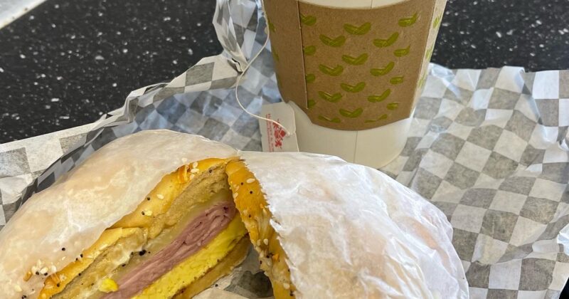 Tea and Bagel